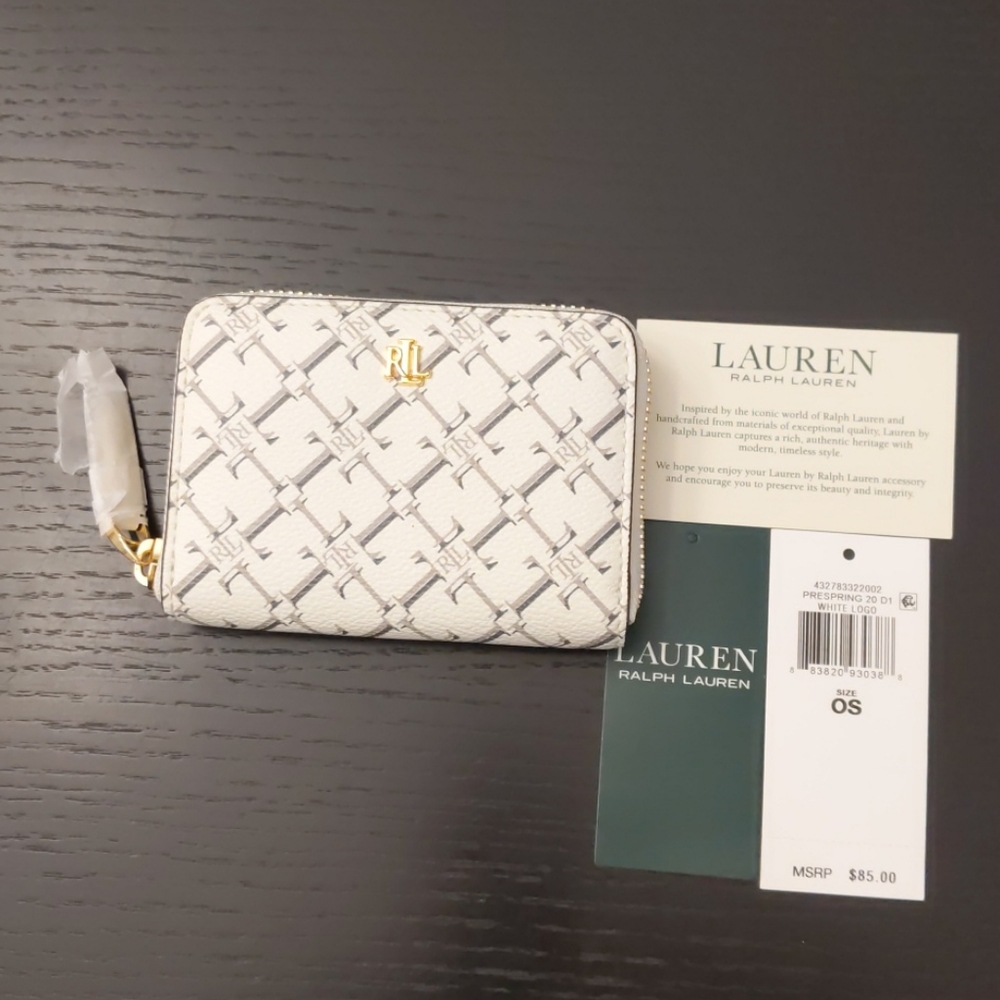 Ralph Lauren Prespring leather cardholder